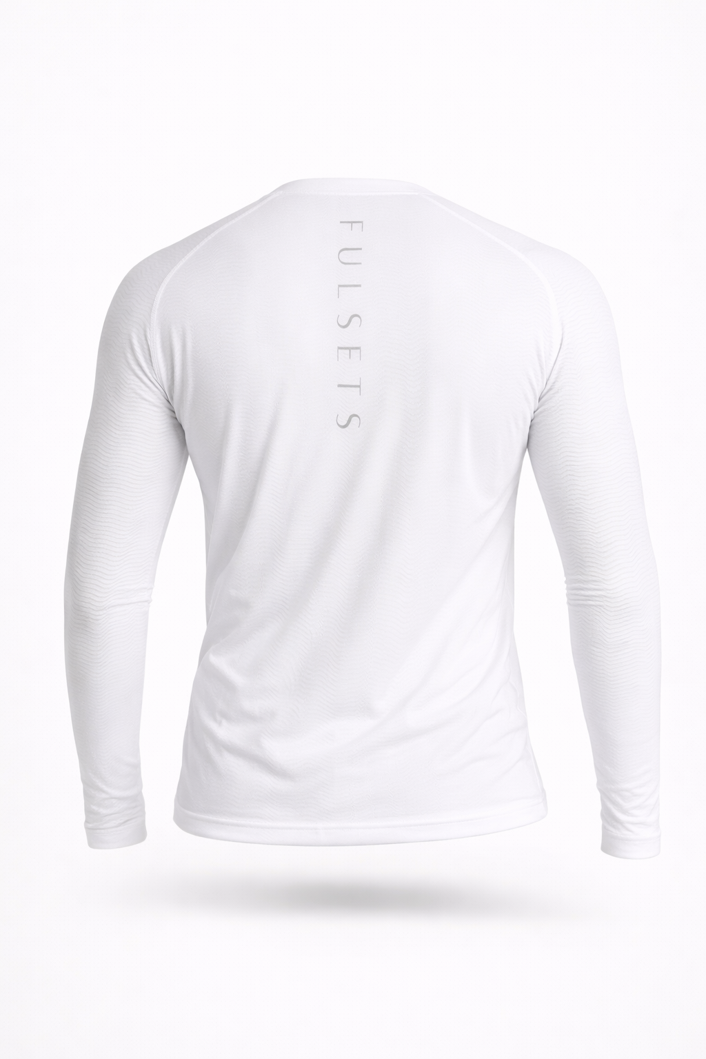 Core – Haut manches longues Blanc Graphite